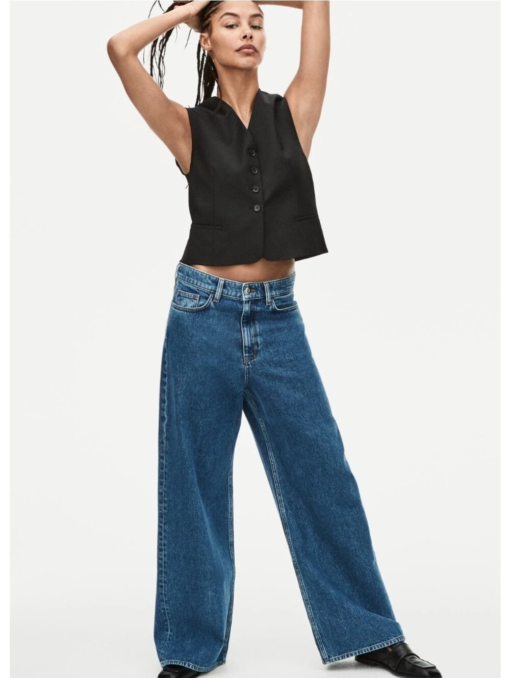 COS Flared Leg Jean Size 28 - Picture 2 of 9